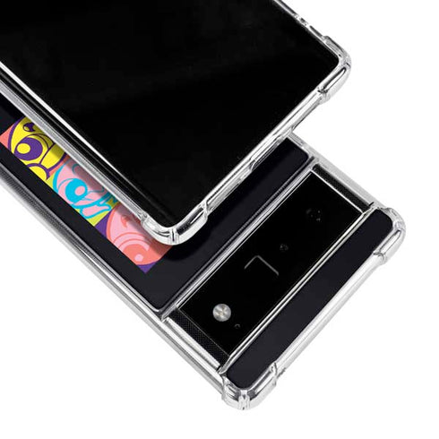 Cartoon Network Powerpuff Girls Neon Google Pixel 6 Clear Case